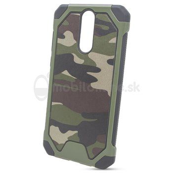 Puzdro Camouflage Army TPU Hard Huawei Mate 10 Lite - zelené