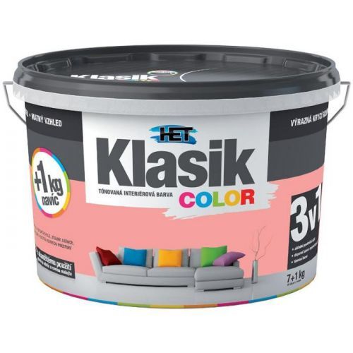 Het Klasik Color Lososová 7kg+1kg