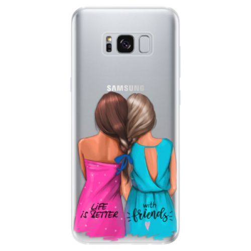 Odolné silikónové puzdro iSaprio - Best Friends - Samsung Galaxy S8