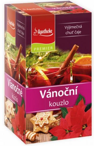 Apotheke Vianočné kúzlo Bylinný čaj v nálevových vreckách 20x2g