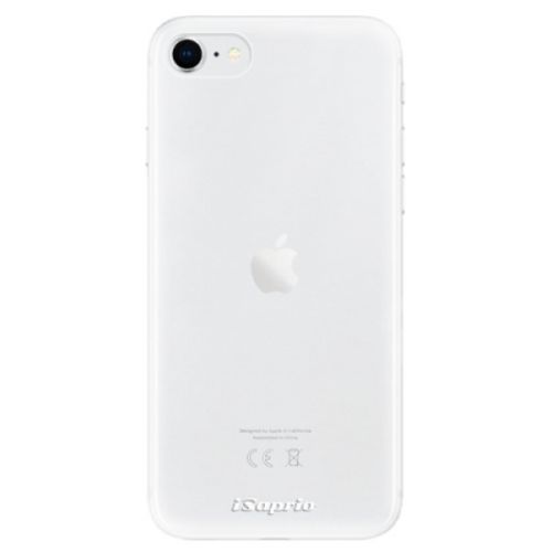 Odolné silikónové puzdro iSaprio - 4Pure - mléčný bez potisku - iPhone SE 2020