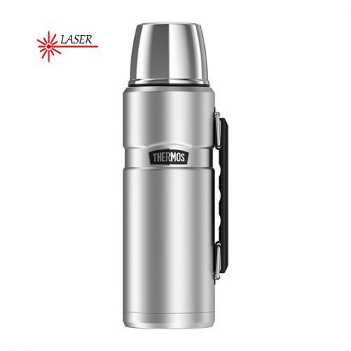 Thermos Style Termoska na nápoje s madlom - nerez 1,2 l
