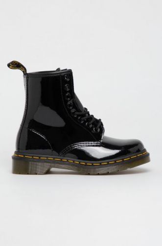 Tenisky Dr. Martens 1460 Patent Leather Lace Up Boots Black EUR 36