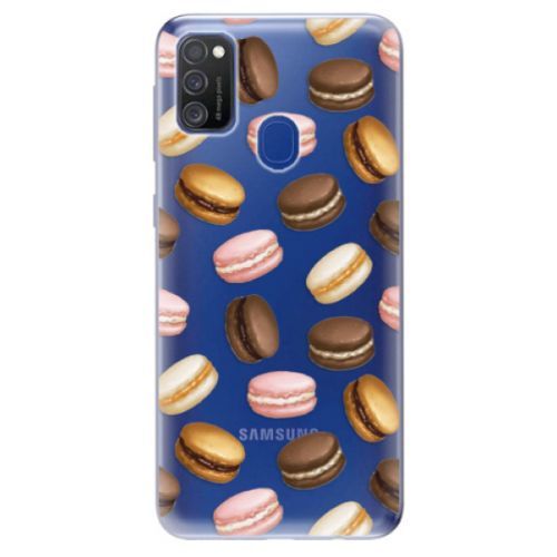 Odolné silikónové puzdro iSaprio - Macaron Pattern - Samsung Galaxy M21