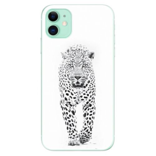 Odolné silikónové puzdro iSaprio - White Jaguar - iPhone 11