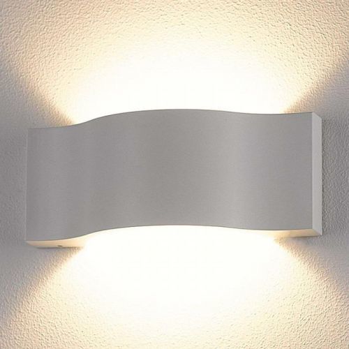 Vonkajšie nástenné LED svietidlo Jace biele