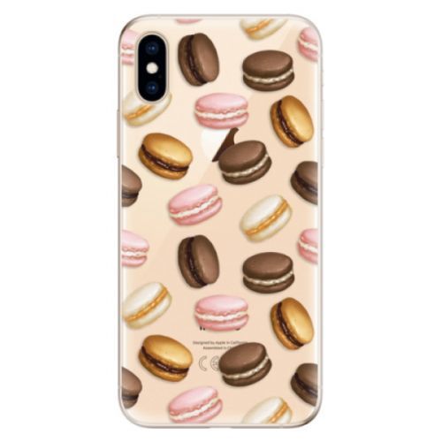 Odolné silikónové puzdro iSaprio - Macaron Pattern - iPhone XS