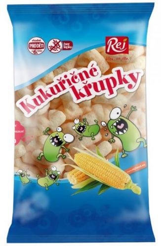 Rej Kukuřičné křupky bez soli 100g