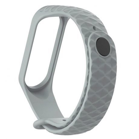 Xiaomi Mi Band 3/4 Silicone Diamond náramok, Gray