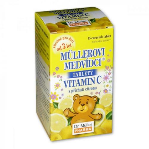 Dr Müller Medvedíky, Vitamín C citrón 45 tabliet