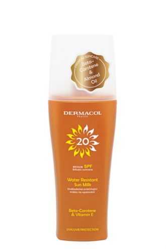 Dermacol - SUN Water Resistant Milk Spray SPF 20 - SUN Mlieko na opaľovanie v spreji OF 20 - 200 ml