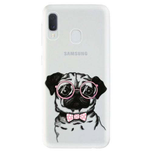Odolné silikónové puzdro iSaprio - The Pug - Samsung Galaxy A20e