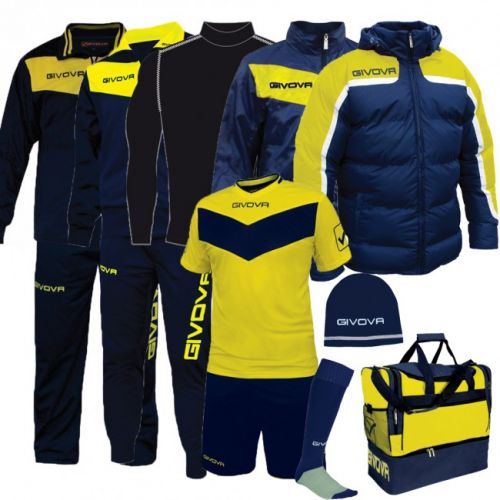 BOX SPECIAL modrá-žltá - S