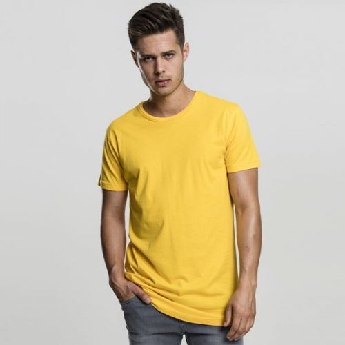 Urban Classics Shaped Long Tee chrome yellow - 2XL