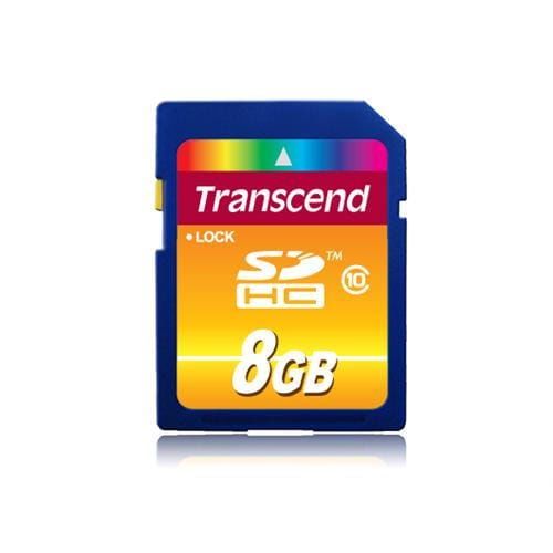 Transcend 8GB SDHC (Class 10) SD 3.0, memory card TS8GSDHC10