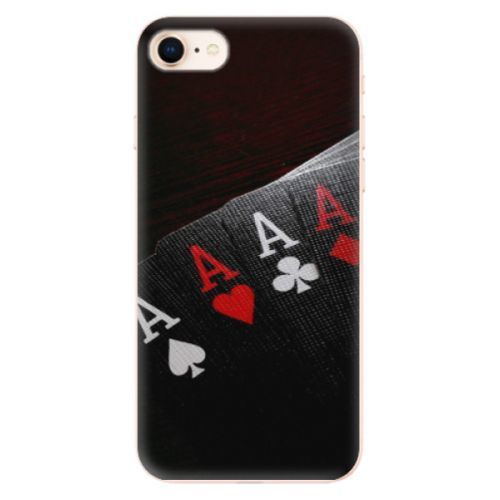 Odolné silikónové puzdro iSaprio - Poker - iPhone 8