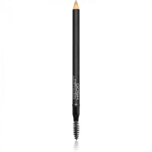 Gosh Eyebrow ceruzka na obočie s kefkou odtieň 01 Brown 1,2 g