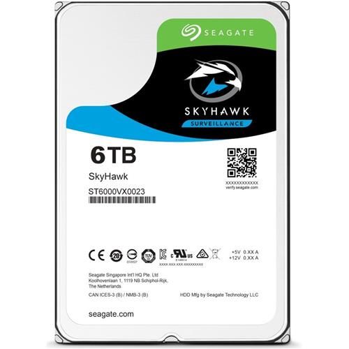 HDD 6TB Seagate SkyHawk 256MB SATAIII 5400rpm 3RZ ST6000VX001