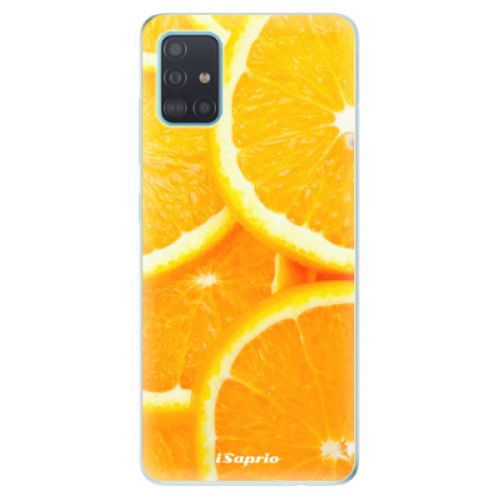 Odolné silikónové puzdro iSaprio - Orange 10 - Samsung Galaxy A51