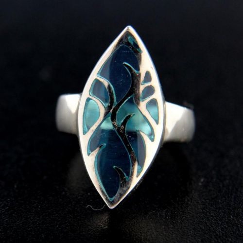 Strieborný prsteň 14834