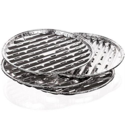 SADA okrúhlych grilovacích ALU misiek 30cm, 4KS