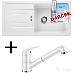 BLANCO FAVUM XL 6 S + DARAS-S silgranit biela