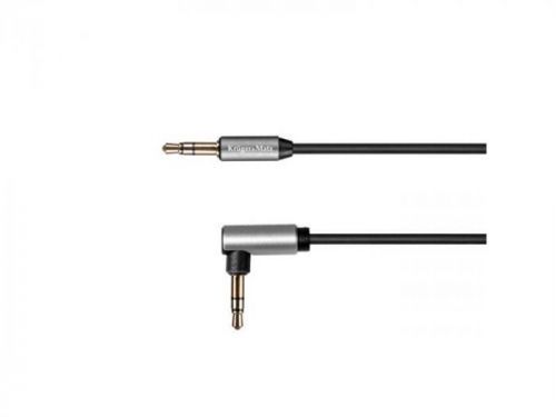 Kábel KRUGER & MATZ JACK 3.5 konektor/JACK 3.5 konektor špirálový 1,8m