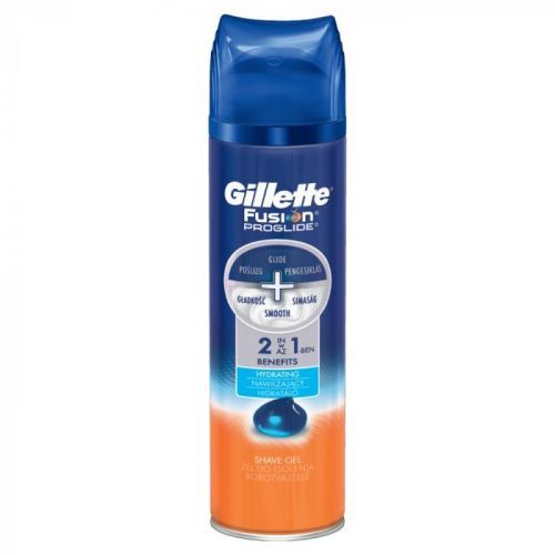 Gillette Fusion Proglide Hydrating Shave Gel 200ml (Pro hladké oholení)