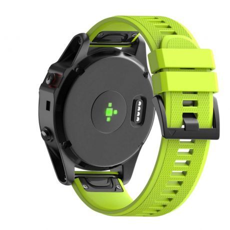 Garmin Fenix 5x Silcone Acton remienok, Fruit Green