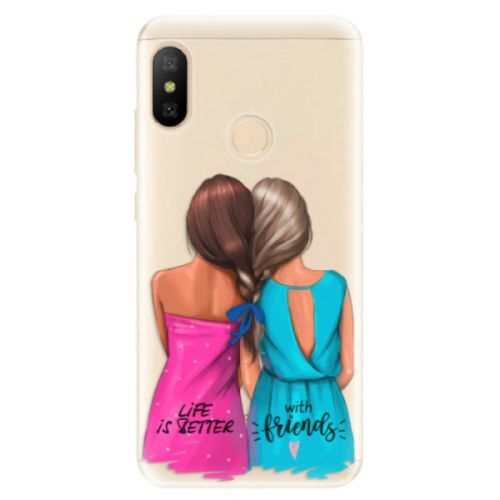 Odolné silikónové puzdro iSaprio - Best Friends - Xiaomi Mi A2 Lite