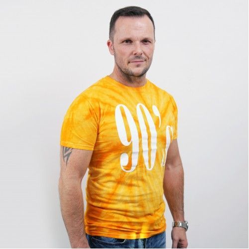 We love the 90's - Tričko 90's Dye Tee - Muž, Žltá, S