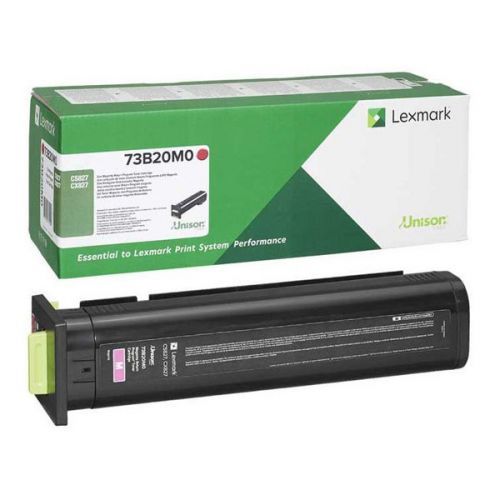 Lexmark originál toner 73B20M0, magenta, 15000str., return, Lexmark CS827de, CX827de