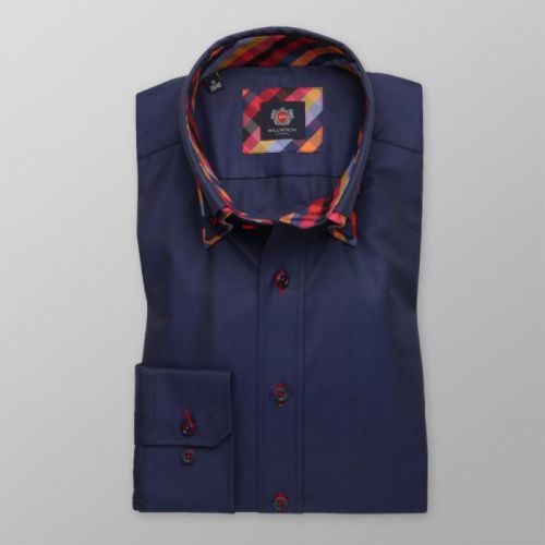 Pánska slim fit košeľa London (výška 176-182) 8849