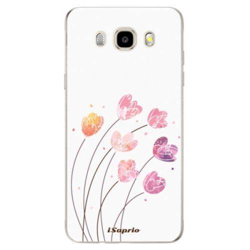 Odolné silikónové puzdro iSaprio - Flowers 14 - Samsung Galaxy J5 2016