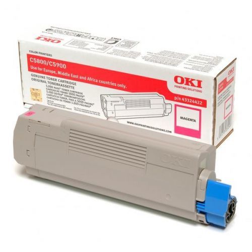 OKI originál toner 43324422, magenta, 5000str., OKI C5800, 5900