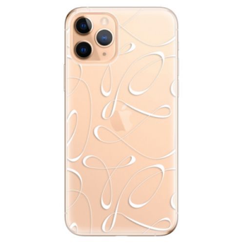Odolné silikónové puzdro iSaprio - Fancy - white - iPhone 11 Pro