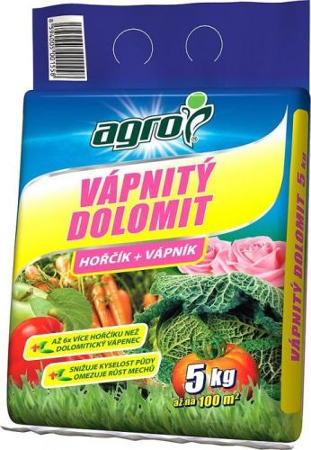 Agro vápniť Dolomitov 5 kg