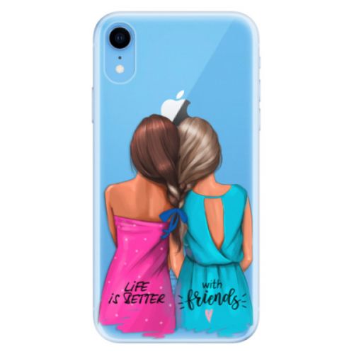 Odolné silikónové puzdro iSaprio - Best Friends - iPhone XR