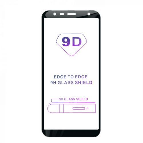 Tvrdené sklo iSaprio 9D BLACK pre Samsung Galaxy J4+/J6+