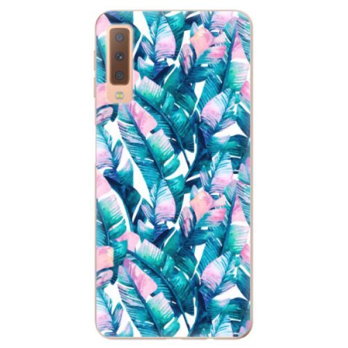 Odolné silikónové puzdro iSaprio - Palm Leaves 03 - Samsung Galaxy A7 (2018)