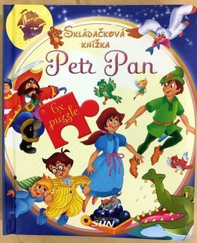 Skládačková knížka - Petr Pan (6x puzzle)