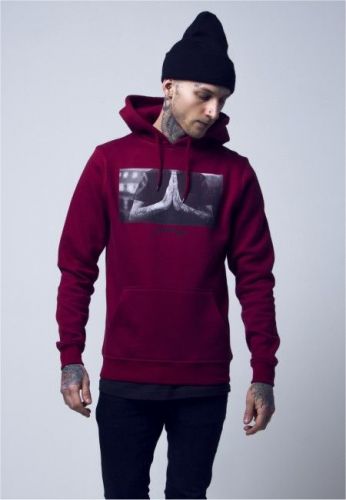 Mr. Tee Pray Hoody ruby - L