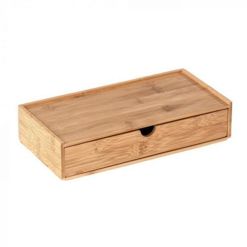 Bambusový úložný box s priehradkou Wenko Terra