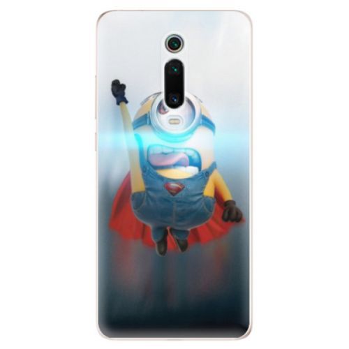 Odolné silikónové puzdro iSaprio - Mimons Superman 02 - Xiaomi Mi 9T Pro