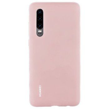 Huawei Original Silicone Car Pouzdro Pink pro Huawei P30 (EU Blister)