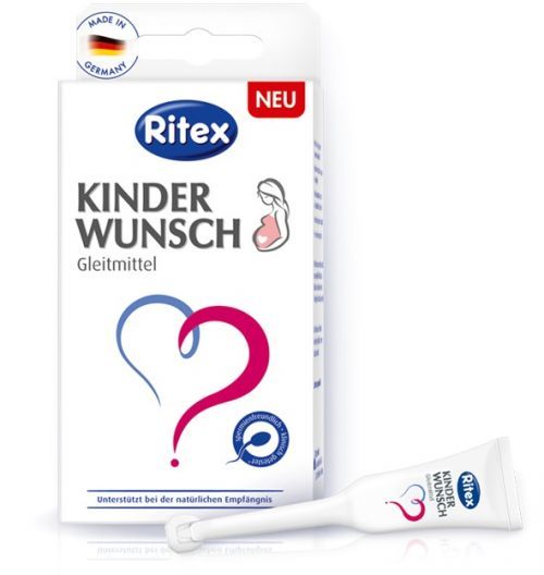 Ritex KINDERWUNSCH Lubrikant pre plánované otehotnenie, aplikátory 8x4 ml