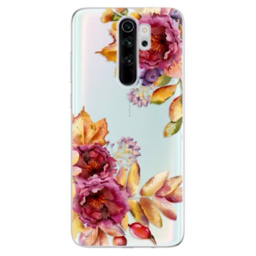 Odolné silikónové puzdro iSaprio - Fall Flowers - Xiaomi Redmi Note 8 Pro