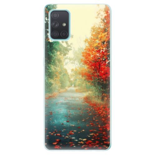 Odolné silikónové puzdro iSaprio - Autumn 03 - Samsung Galaxy A71