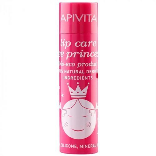 Apivita Lip Care Bee Princess hydratačný balzam na pery pre deti 4,4 g
