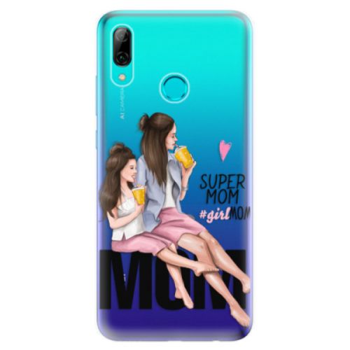 Odolné silikonové pouzdro iSaprio - Milk Shake - Brunette - Huawei P Smart 2019
